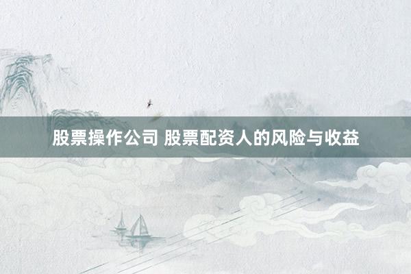 股票操作公司 股票配资人的风险与收益
